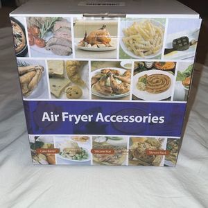 Air Fryer Accessories NEW . Cake barrel pizza pan . Air fryer. New